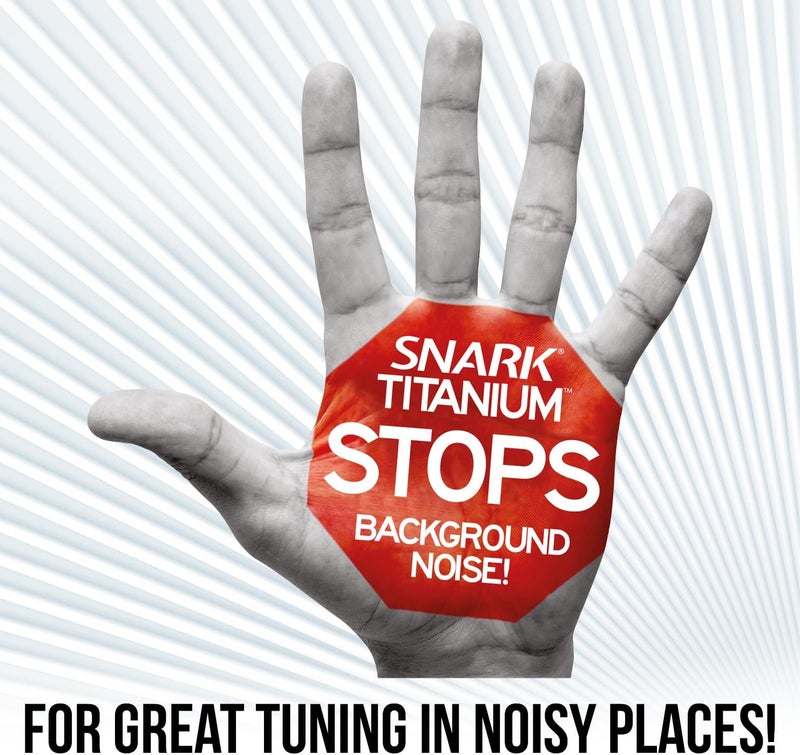 SNARK ST-8 Titanium Rechargeable Guitar Tuner (ST8-TITANIUM) - Image 4